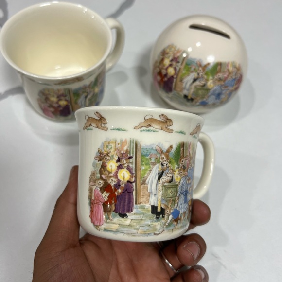 Vintage Bunnykins Dish set - Picture 4 of 12